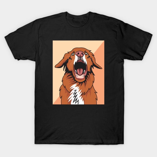 Toller Scream T-Shirt by welovetollers